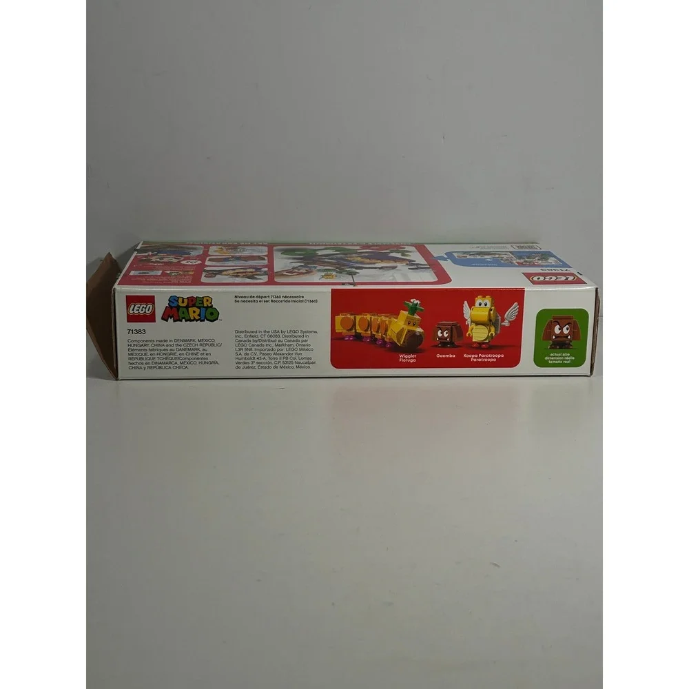 LEGO Super Mario Wigglers Poison Swamp Expansion Set 71383 374 Pcs Building Toy